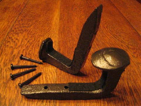Railroad Spike Gun Hangers – Tennessee Blacksmith